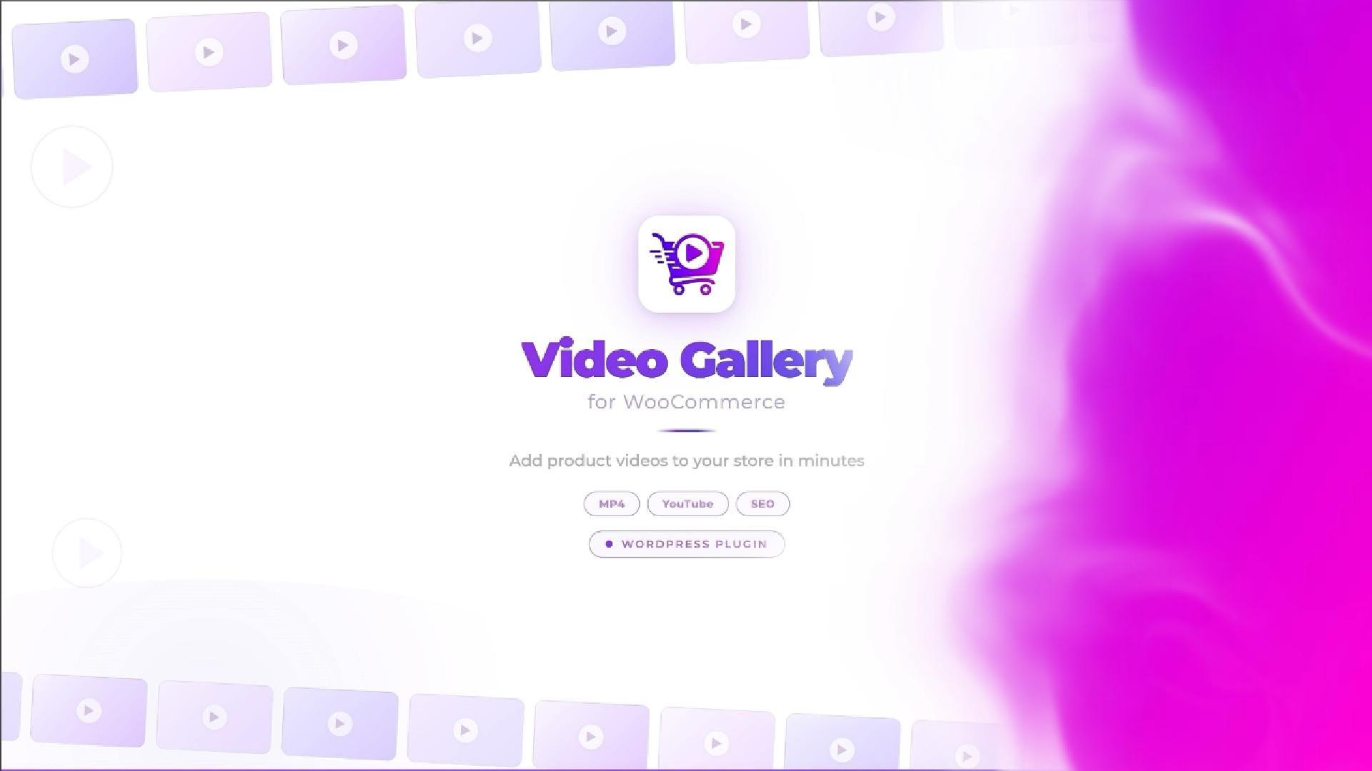 Video Gallery for WooCommerce PRO Cover